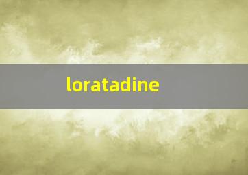 loratadine